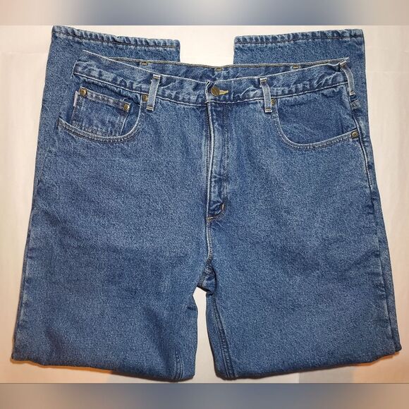 Relaxed-Fit Straight-Leg Fleece Lined Jean Size 38 x 32 - Picture 2 of 13